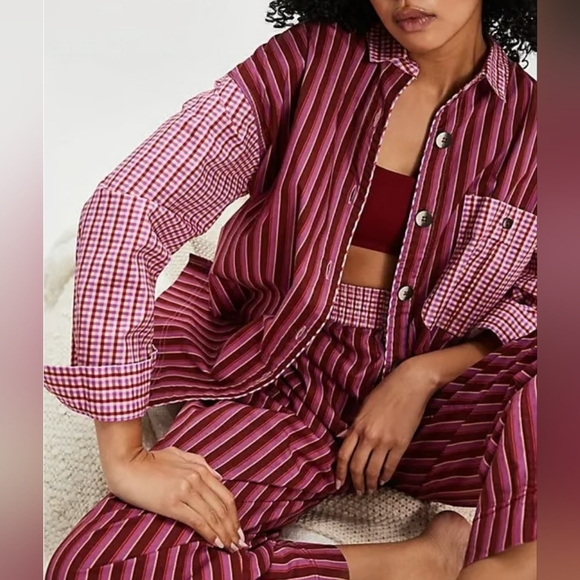 Intimately By Free People Women's Milk + Cookies Shirt, Candy Combo, SMALL - Picture 1 of 13